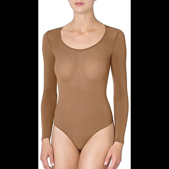 EUC Wolford bronze metallic body thong - Picture 14 of 14